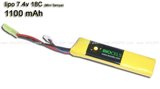 BIOCELS / A2PRO - Pack LiPo 1 Stick - 7.4V 1100 mAh - 18C - Connecteur Mini Tamiya