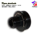 KYOU - Adaptateur silencieux (-14mm) pour MAUSER / WELL MB01