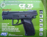 ASG - CZ 75 P-07 DUTY Blow Back System (CO2)