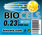 BIOCELS - Sac de 4350 billes BIO Dégradables 0.23gr blanches (1Kg)