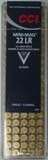 CCI - 22LR Mini Mag (Bte de 100 cartouches)