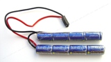 INTELLECT - Batterie 9,6V 1600mAh Ni-MH (Type Crane 2 sticks Mini)