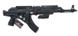 KING ARMS - X47 Side Folding Stock - Type KALASHNIKOV AK 47 RIS - Full Metal (AEG)