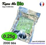 KYOU - KPB BIO Sac de 2000 billes 0.25g blanches (500gr)