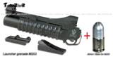 TenoZheR - Lance Grenade M203 Full Metal pour M4/M16 Series + 1 Cartouche 40mm 18bbs