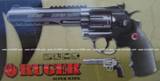 UMAREX - RUGER SUPER HAWK Revolver Full Metal Silver - Canon 6" (CO2)
