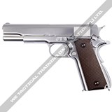 WE - M1911 SILVER - Full Metal (GBB)