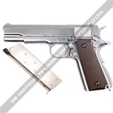 WE - M1911 SILVER - Full Metal (GBB)